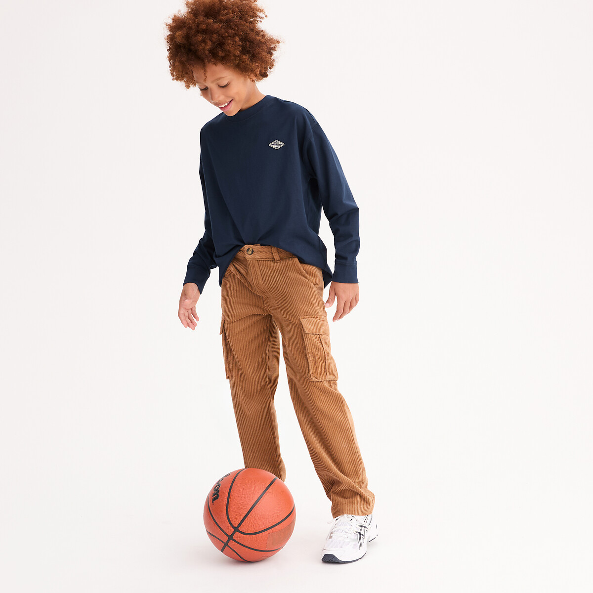 Κοτλέ cargo παντελόνι