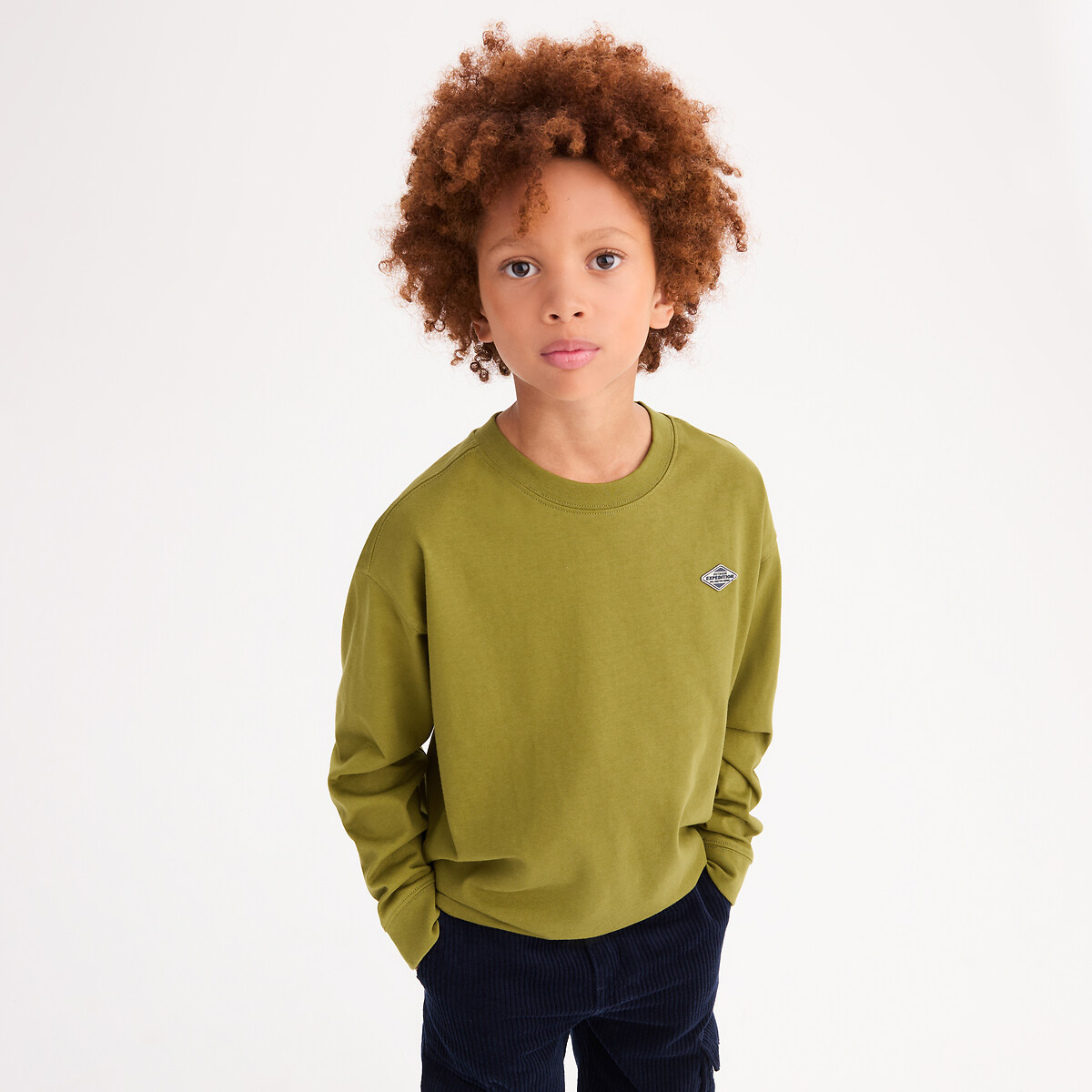 Μακρυμάνικο μπλουζάκι με στάμπα