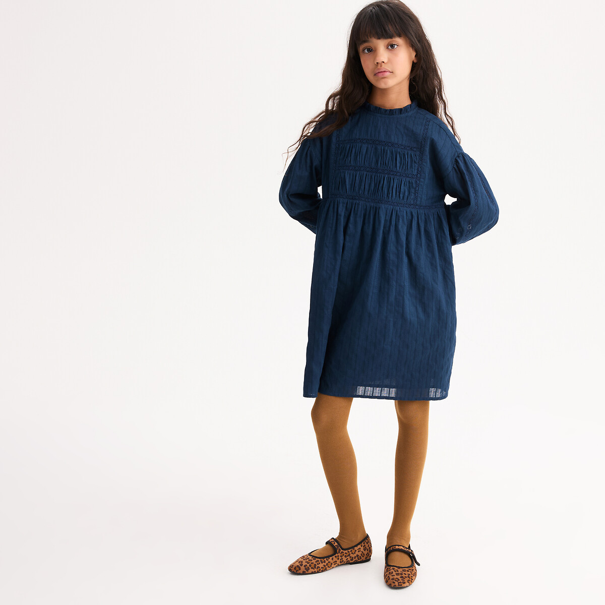 La Redoute Collections Φόρεμα με μακριά μανίκια