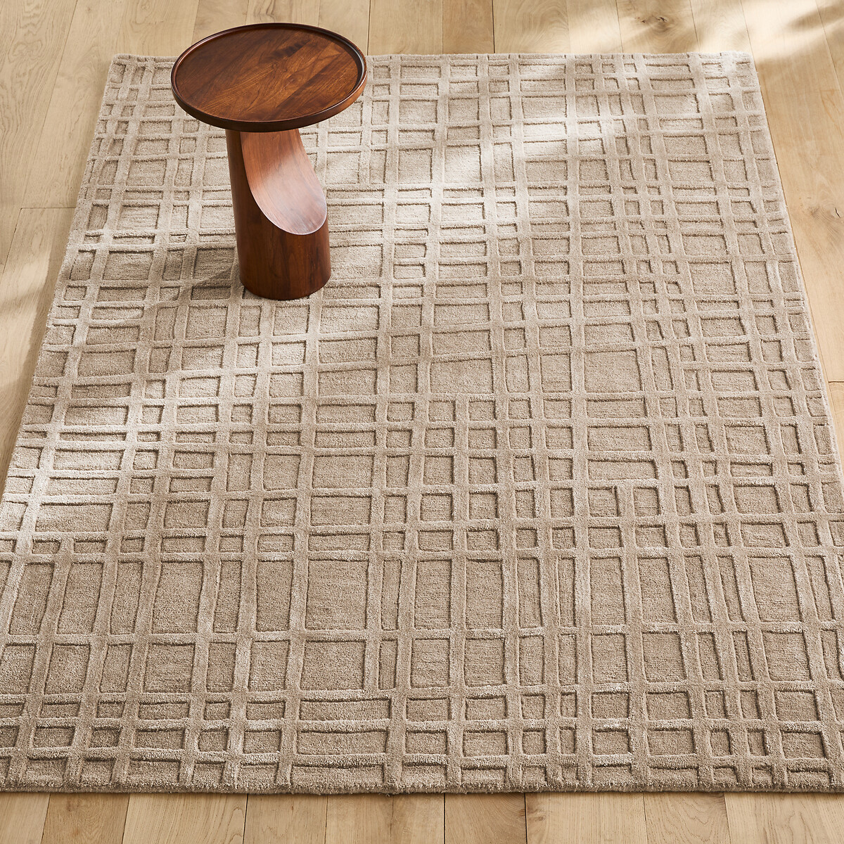 Χειροποίητο χαλί από μαλλί και Tencel™ 120x180 cm Μ120xΠ180xΥ1cm