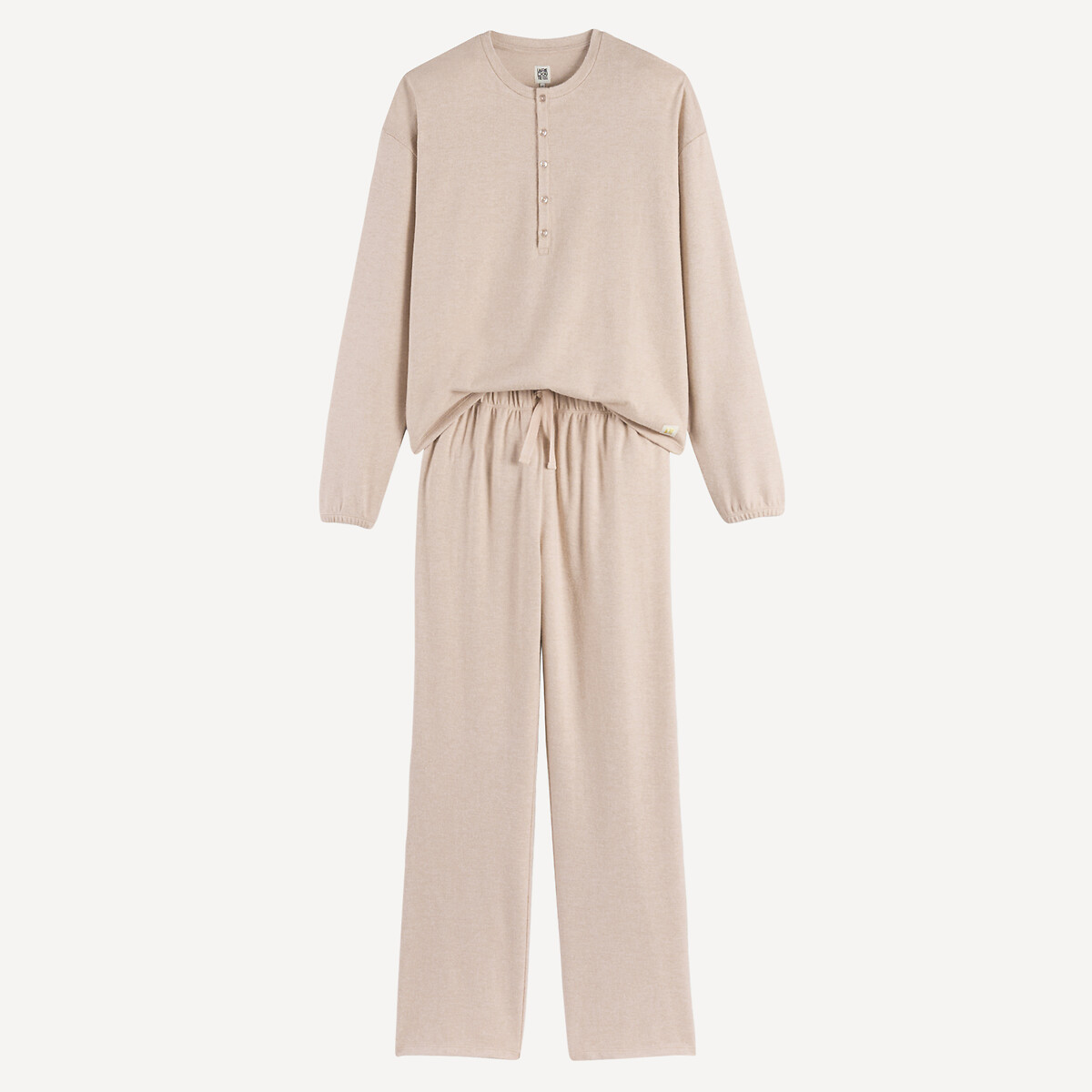 La Redoute Collections Πιτζάμα με μακριά μανίκια από βαμβακερό ζέρσεϊ