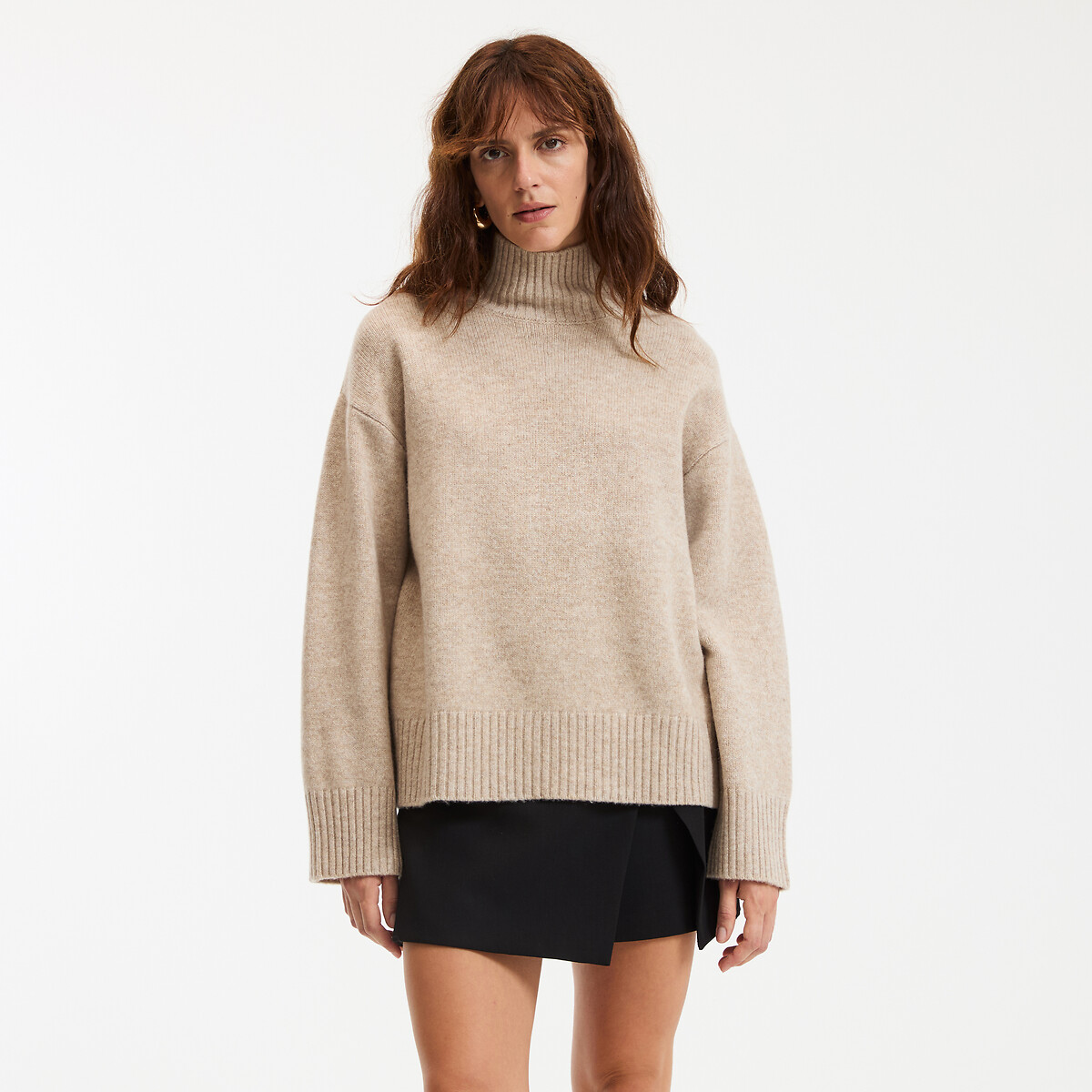 La Redoute Collections Μαλλινό πουλόβερ col roule