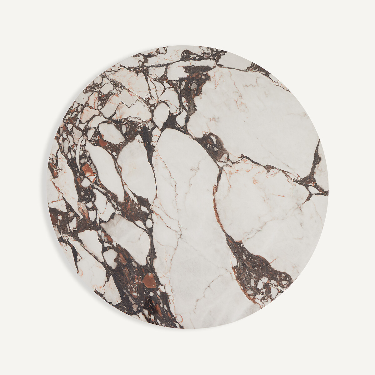 Κεραμική στρογγυλή επιφάνεια τραπεζιού – Διάμ.120 εκ. Μ120xΠ120xΥ3cm