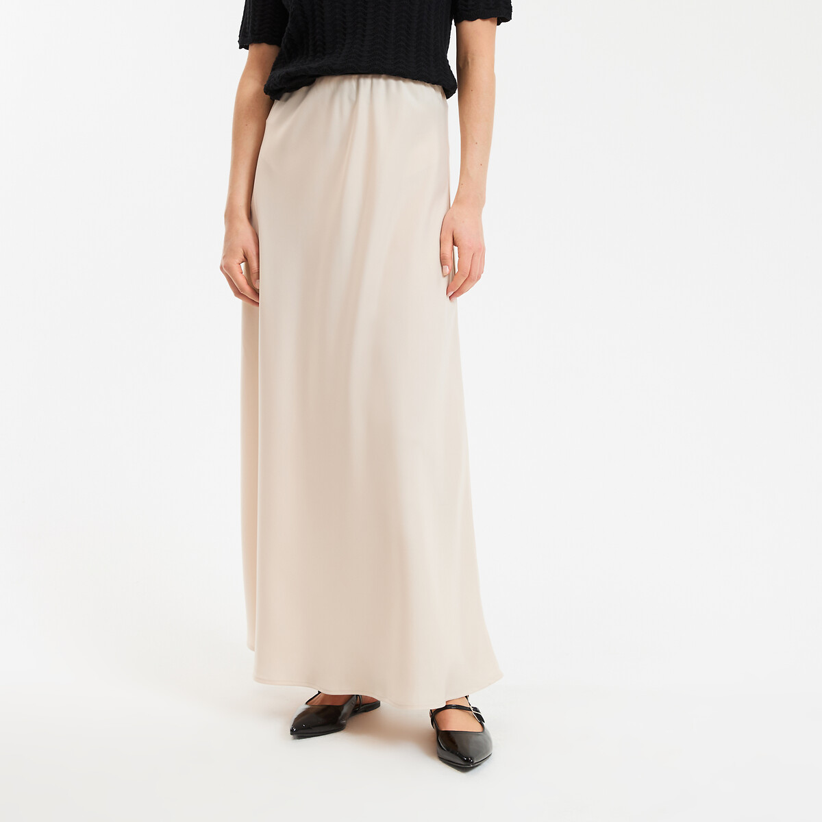 Maxi Φούστα Σατέν