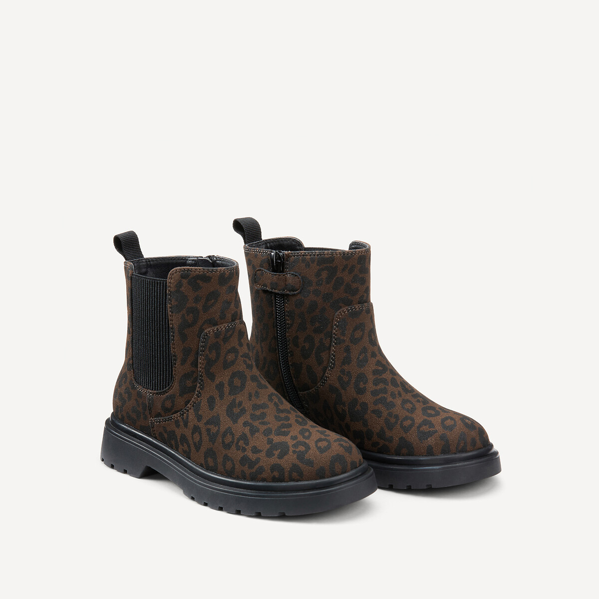 Μπότες Chelsea με λεοπάρ μοτίβο