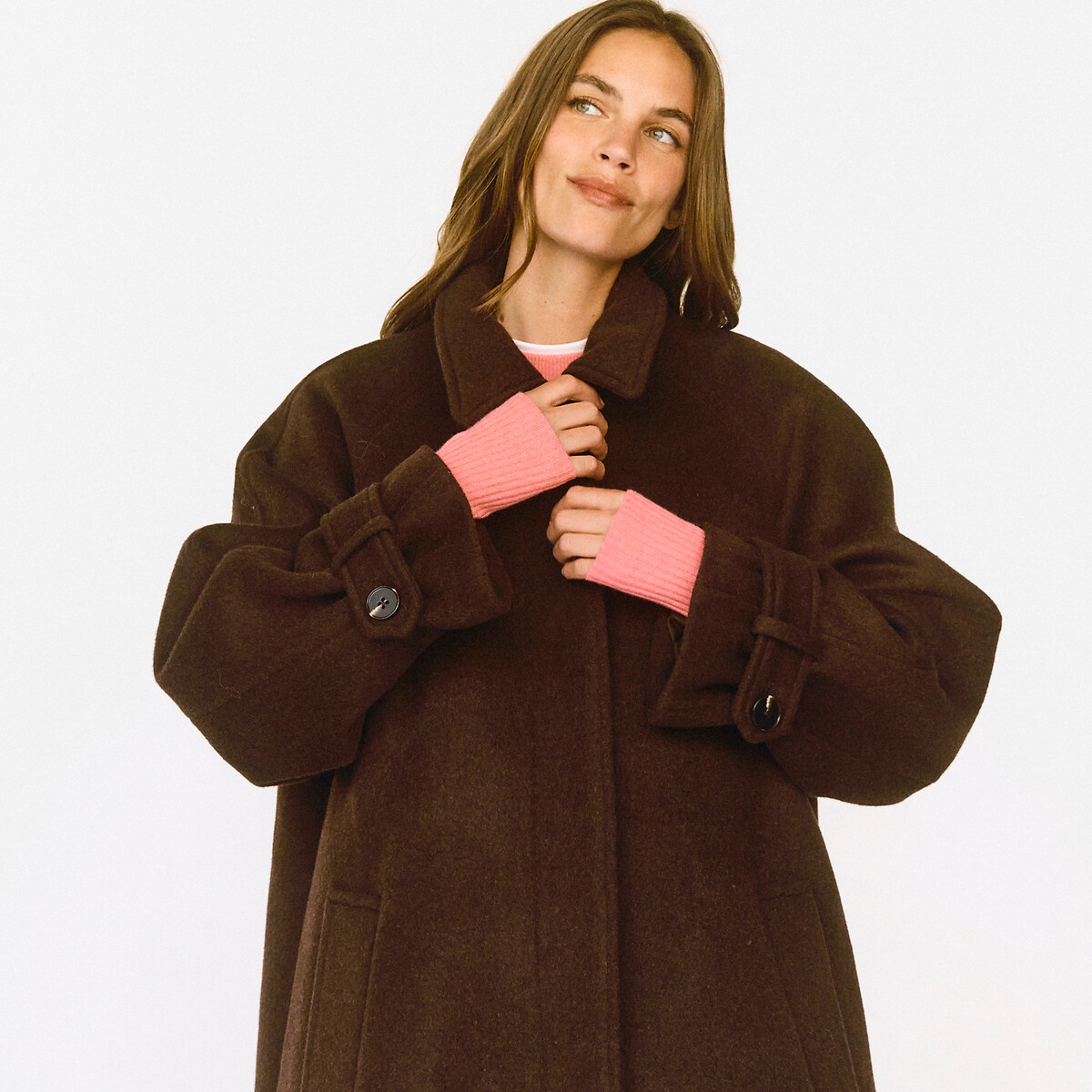 La Redoute Collections Παλτό από μείγμα μαλλιού