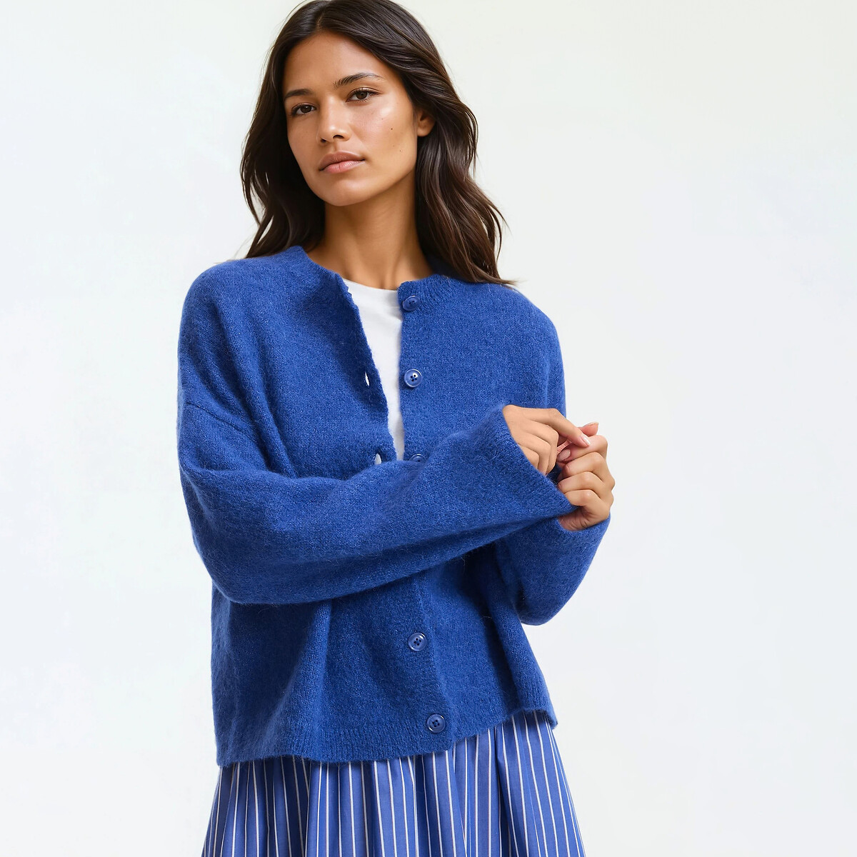 La Redoute Collections Ζακέτα από μείγμα αλπακά