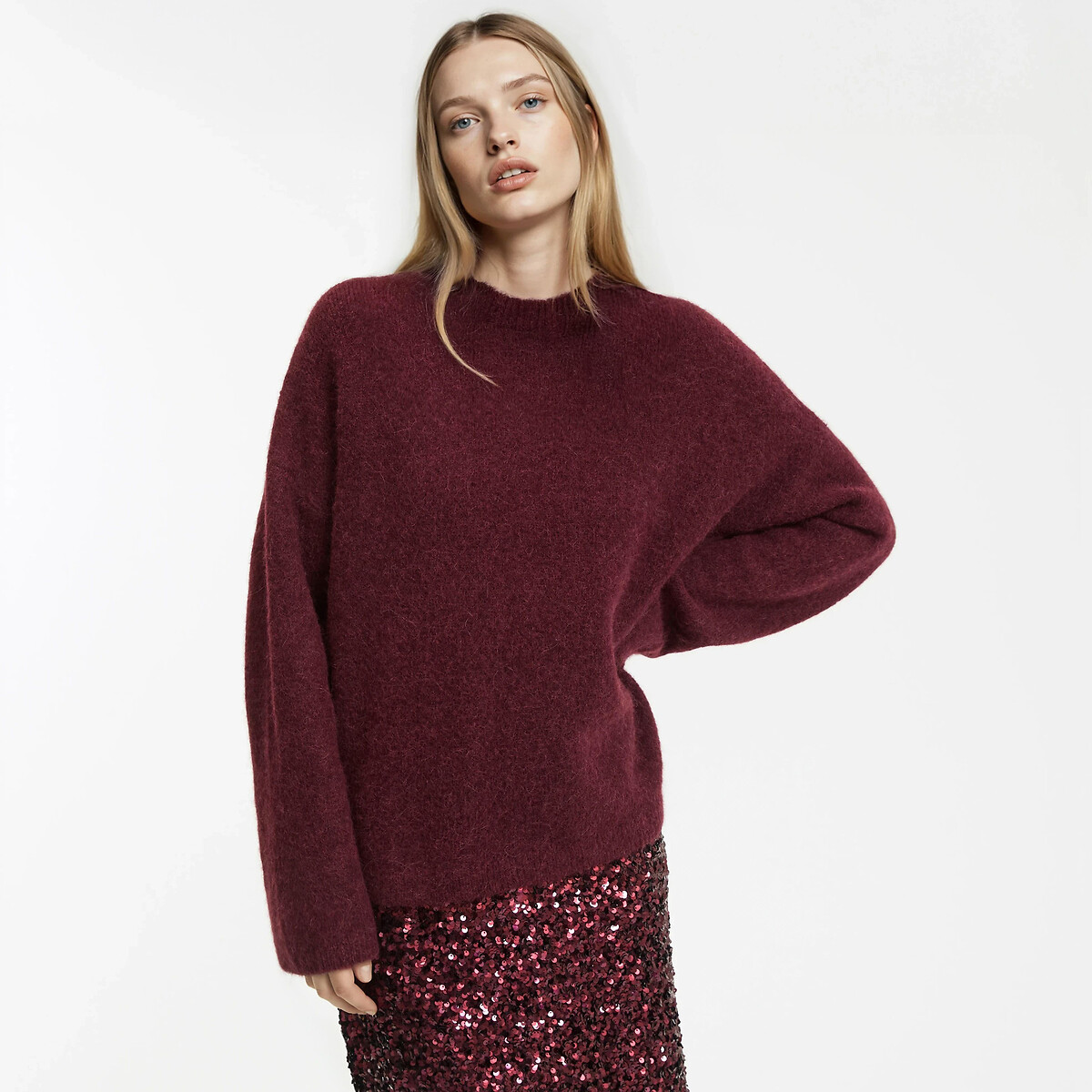 La Redoute Collections Πουλόβερ με μείγμα αλπακά