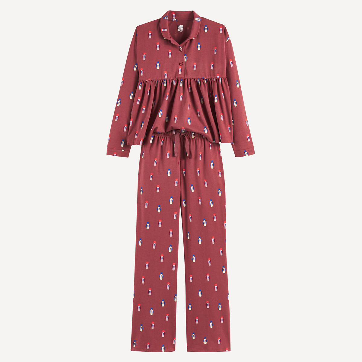 Πιτζάμα 2 τεμαχίων από βαμβάκι