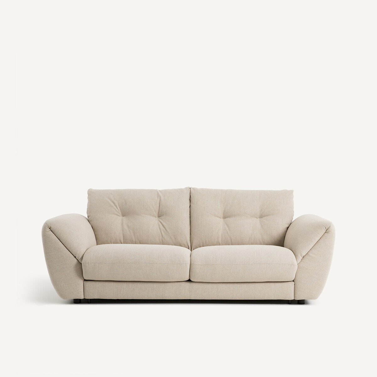 Καναπές-κρεβάτι 3 θέσεων από tweed Μ107xΠ226xΥ87cm