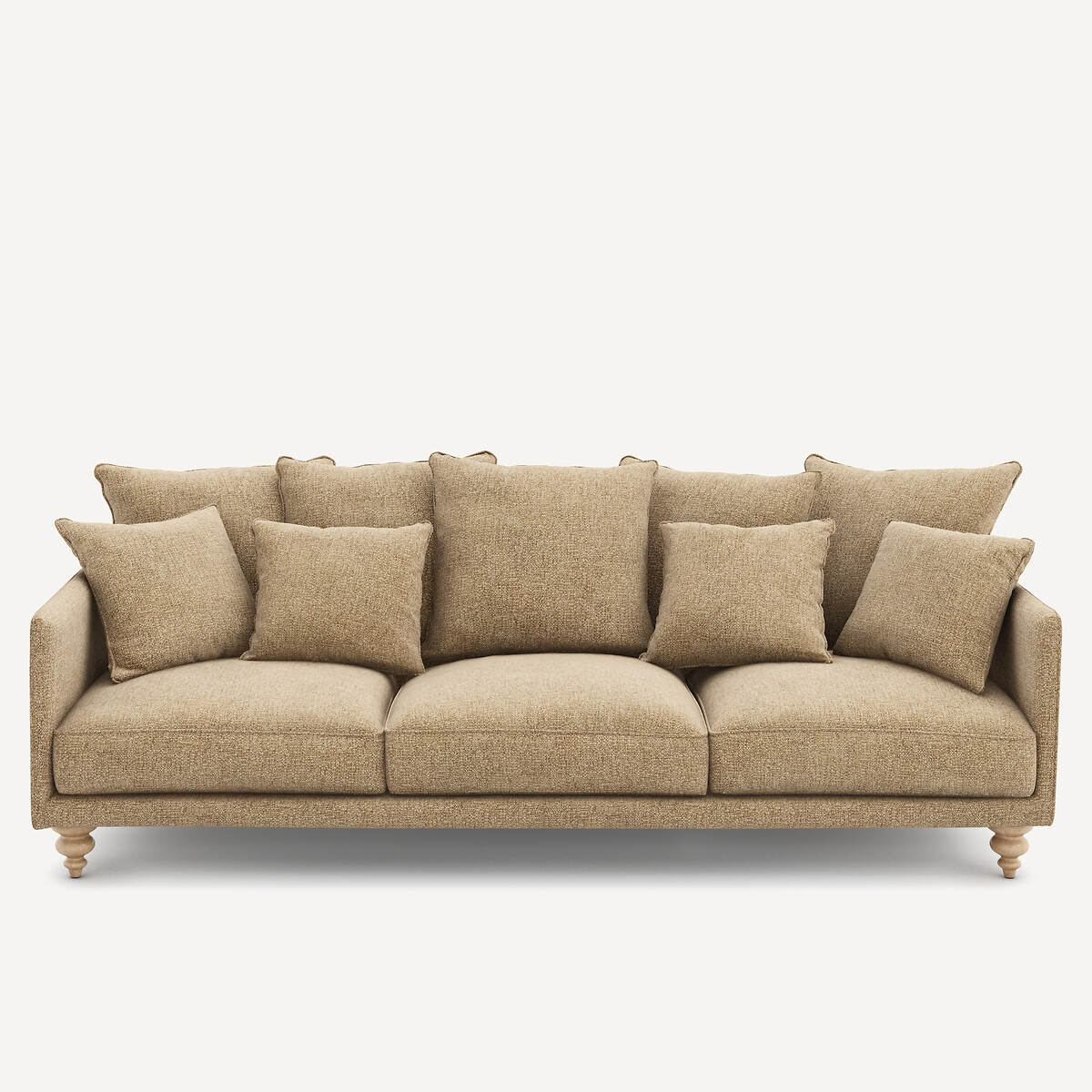 Καναπές από ενισχυμένο βαμβάκι Μ105xΠ198xΥ93cm