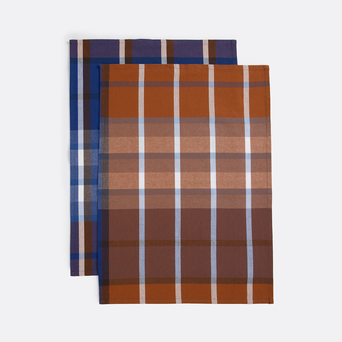 La Redoute Interieurs Σετ 2 υφασμάτινες πετσέτες κουζίνας από βαμβάκι Selwyn Σετ των 2