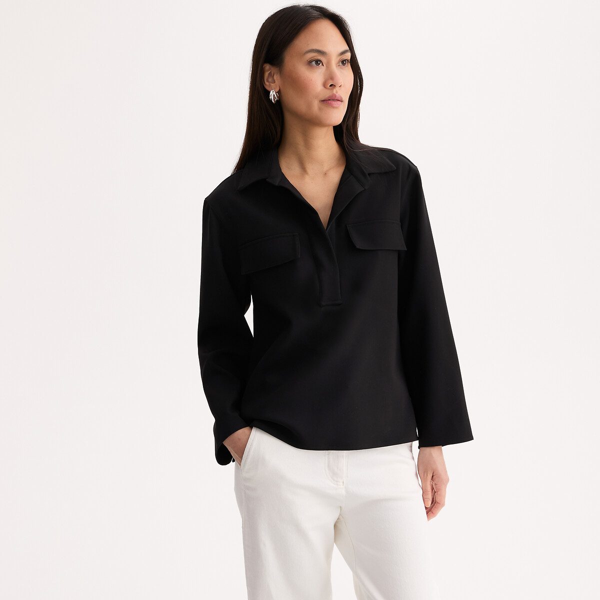 ANNE WEYBURN Πουκάμισο σε στυλ ναυτικό