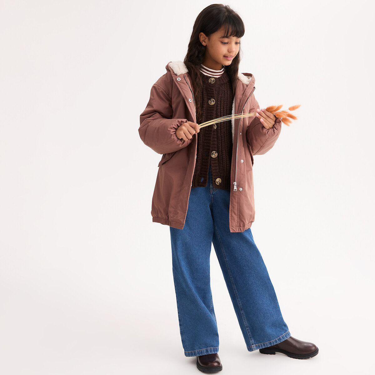 La Redoute Collections Πάρκα με κουκούλα και αφράτη επένδυση