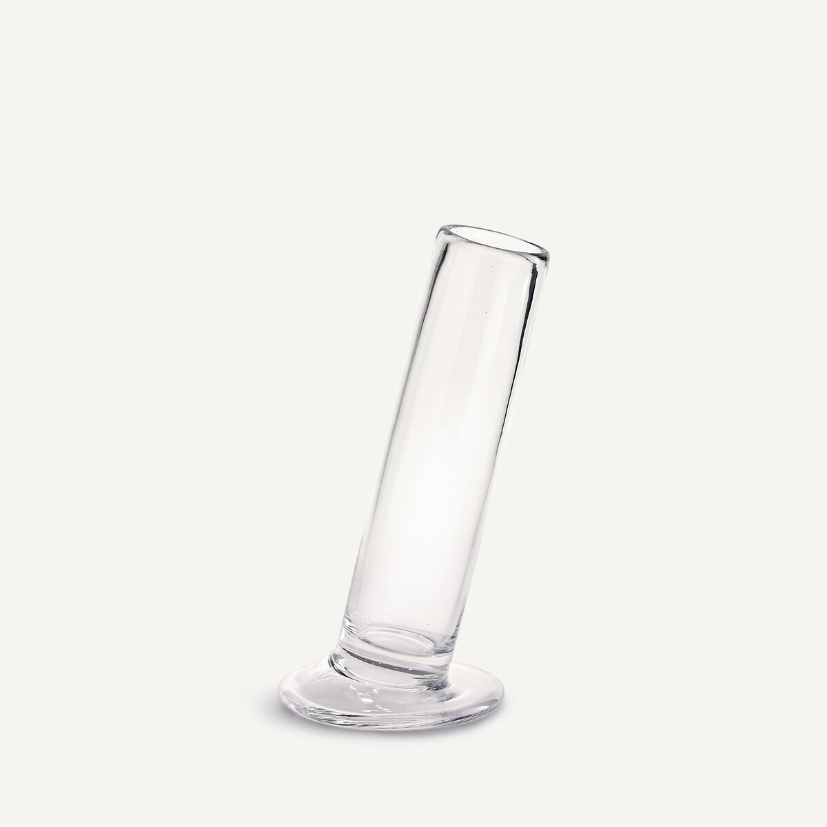 AM.PM Κεκλιμένο κυλινδρικό βάζο από γυαλί Υ24cm