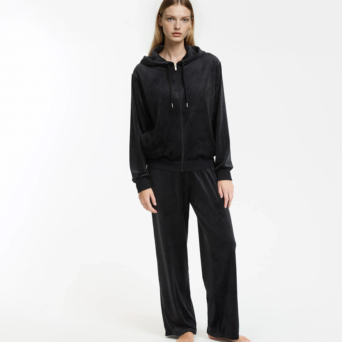 ANNE WEYBURN Πιτζάμα από απαλό βελούδο