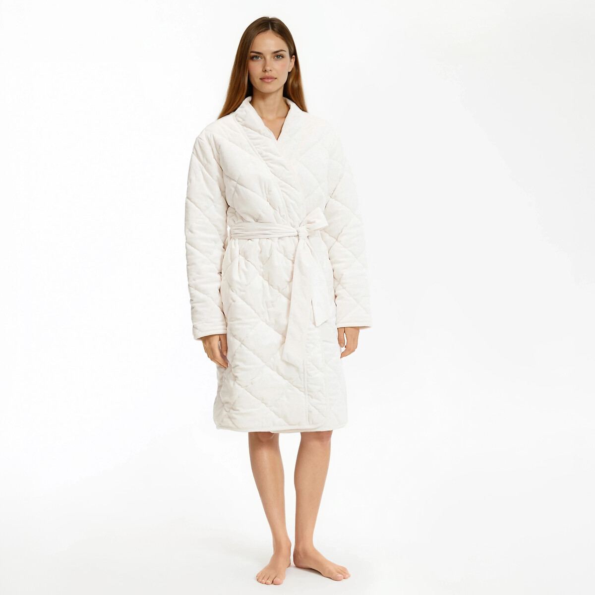 ANNE WEYBURN Ζακέτα εσωτερικού χώρου από καπιτονέ βελούδο