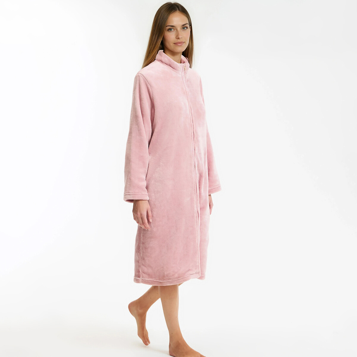 ANNE WEYBURN Ρόμπα από φλις πλεκτό