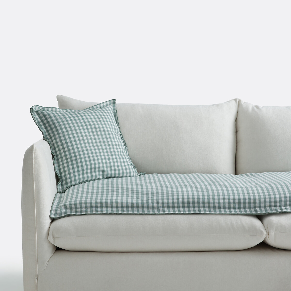 La Redoute Interieurs Στρώμα καθίσματος από βαμβάκι λινό 60x180 cm