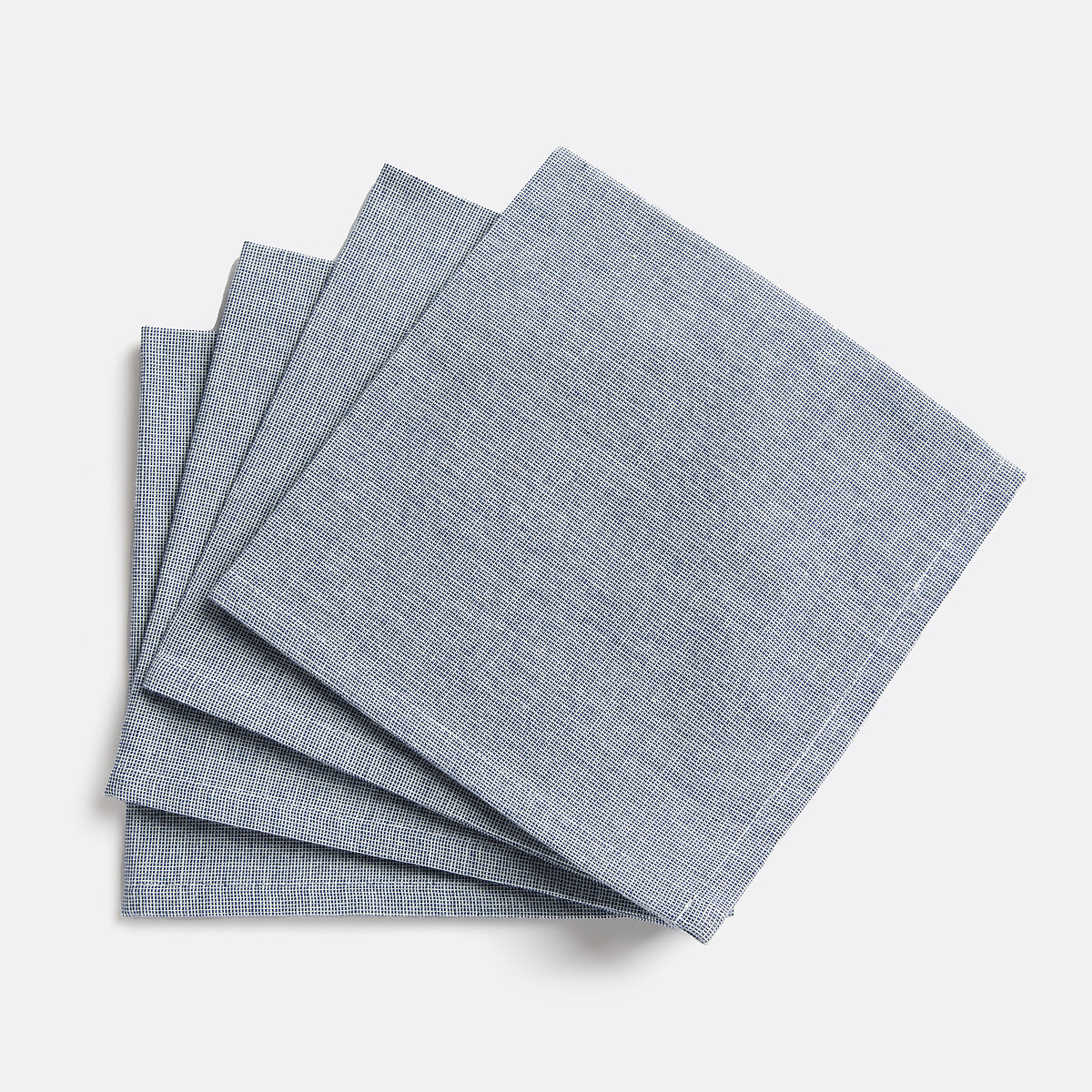 La Redoute Interieurs Σετ 4 πετσέτες φαγητού από βαμβάκι 45x45 cm