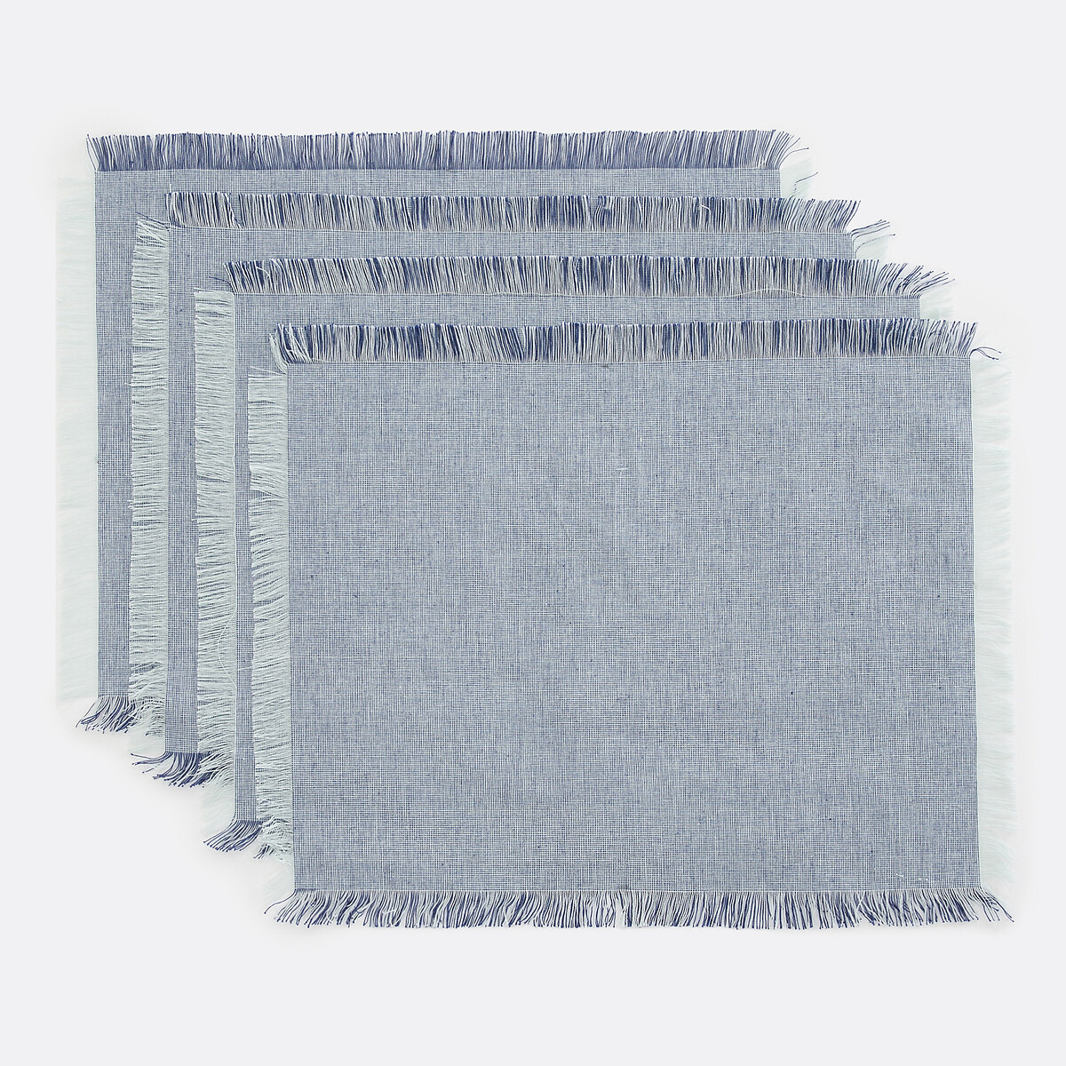 La Redoute Interieurs Σετ σουπλά από βαμβάκι με βαφή One size