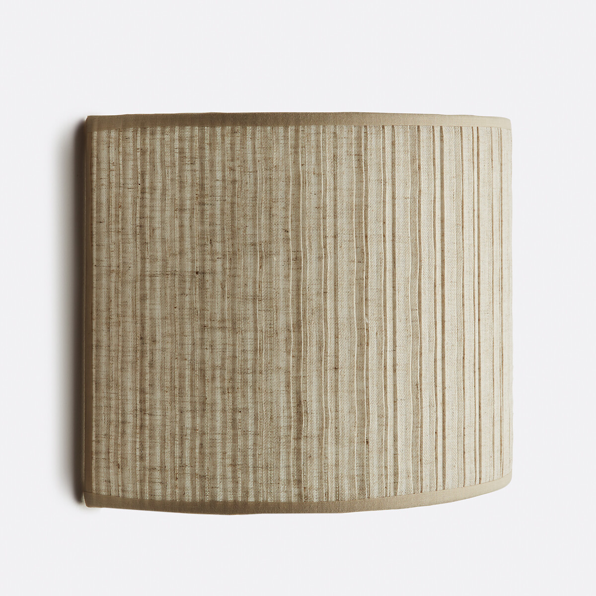 Επιτοίχιο φωτιστικό από πλιέ λινό Π25xΥ18cm