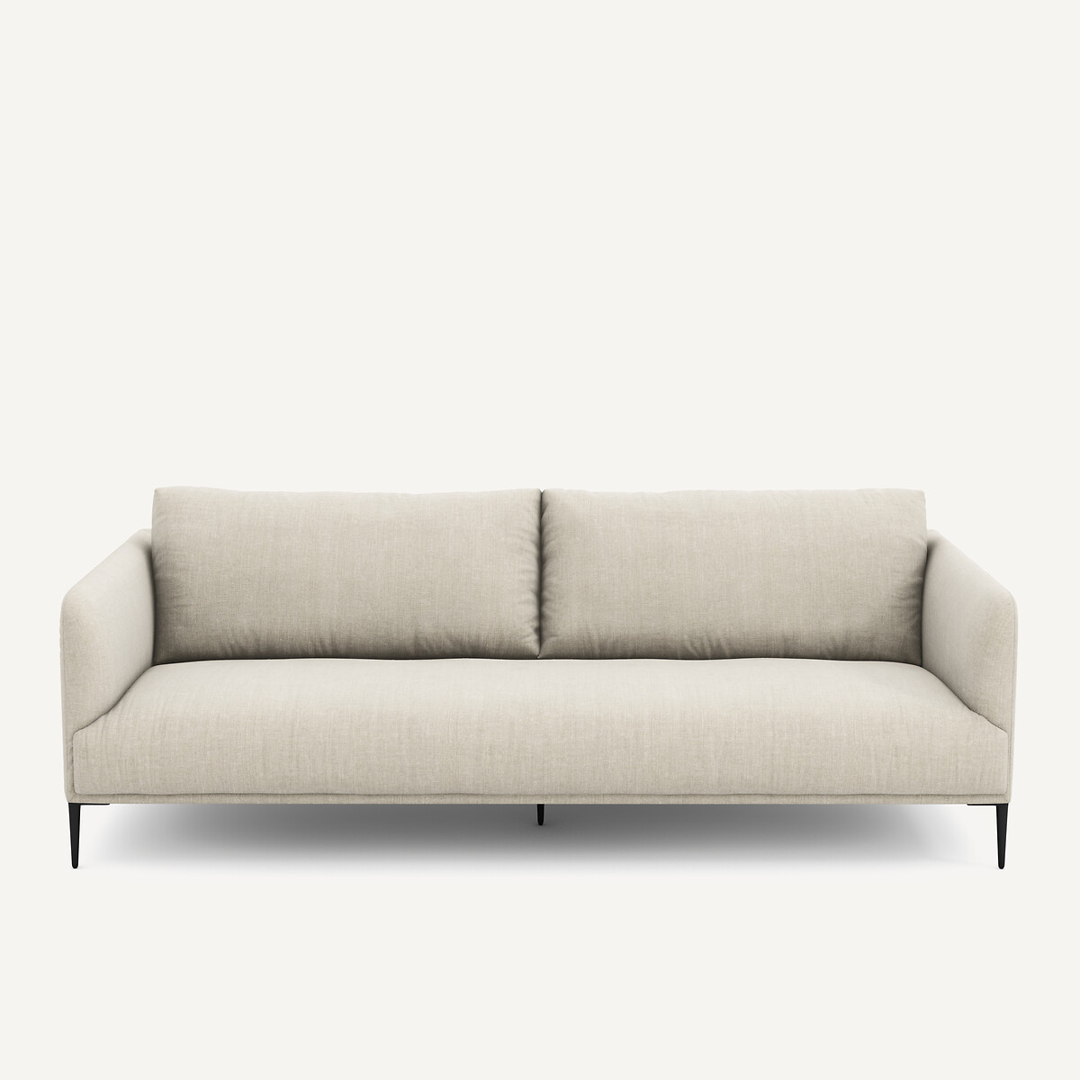 Καναπές από βαμβάκι λινό Μ103xΠ200xΥ82cm