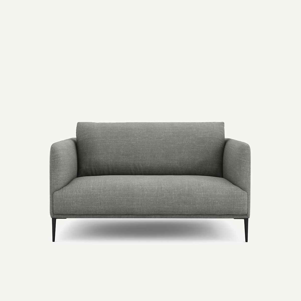 Καναπές 2 θέσεων βαμβάκι λινό Μ103xΠ145xΥ82cm
