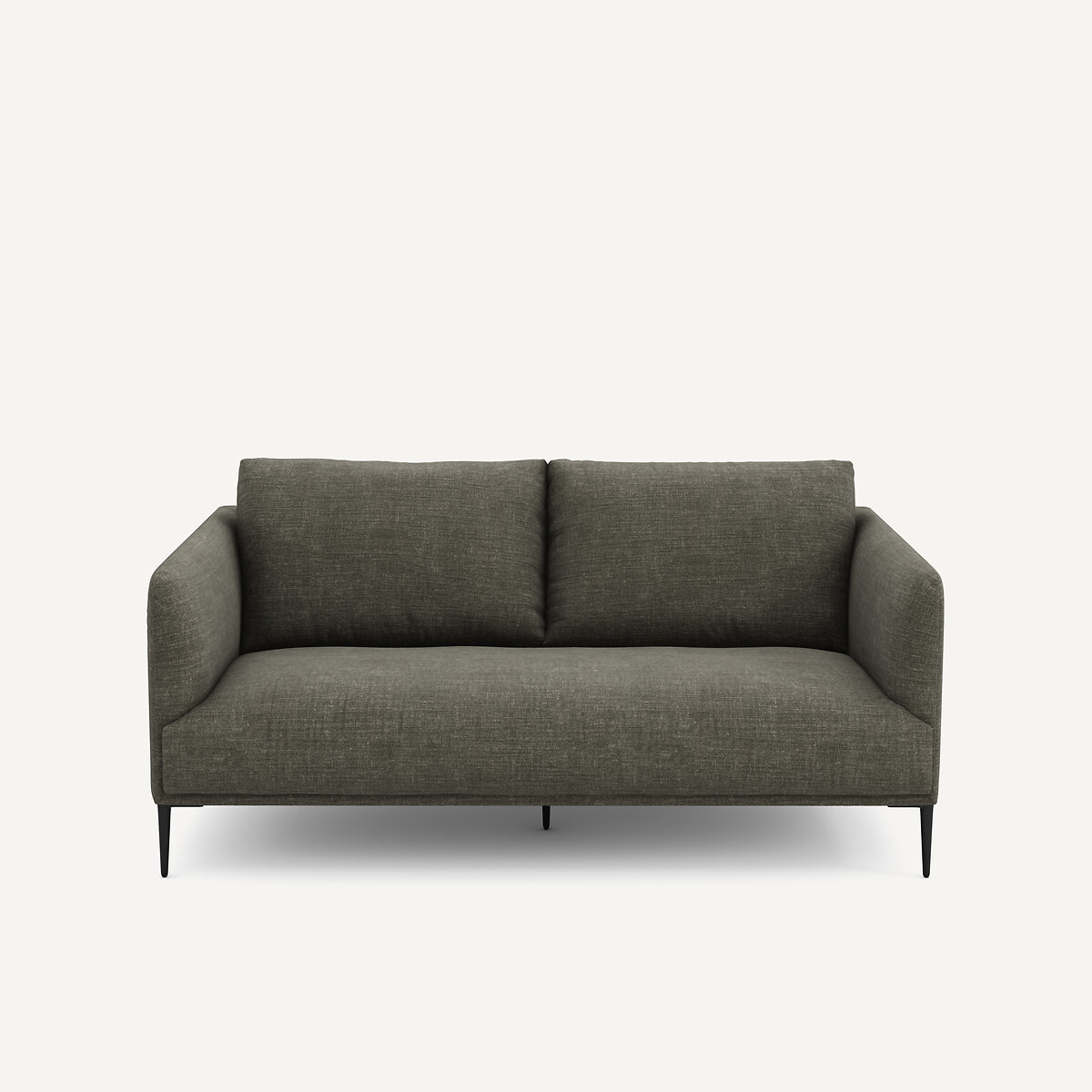 Καναπές Compact από βαμβάκι λινό Μ103xΠ179xΥ82cm