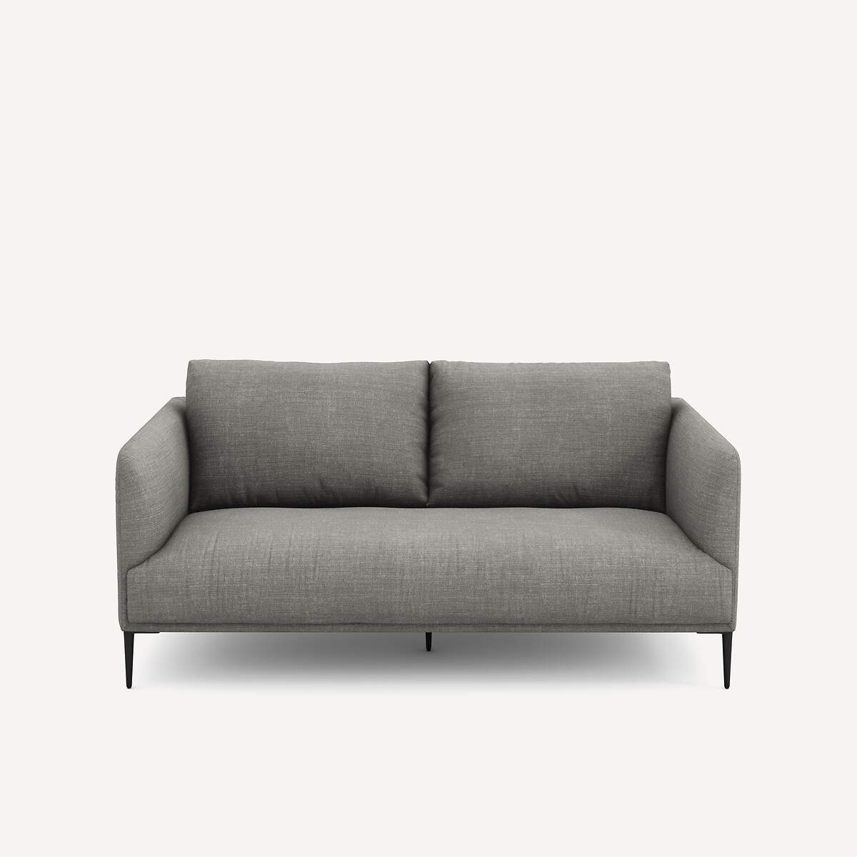 Καναπές Compact από βαμβάκι λινό Μ103xΠ179xΥ82cm