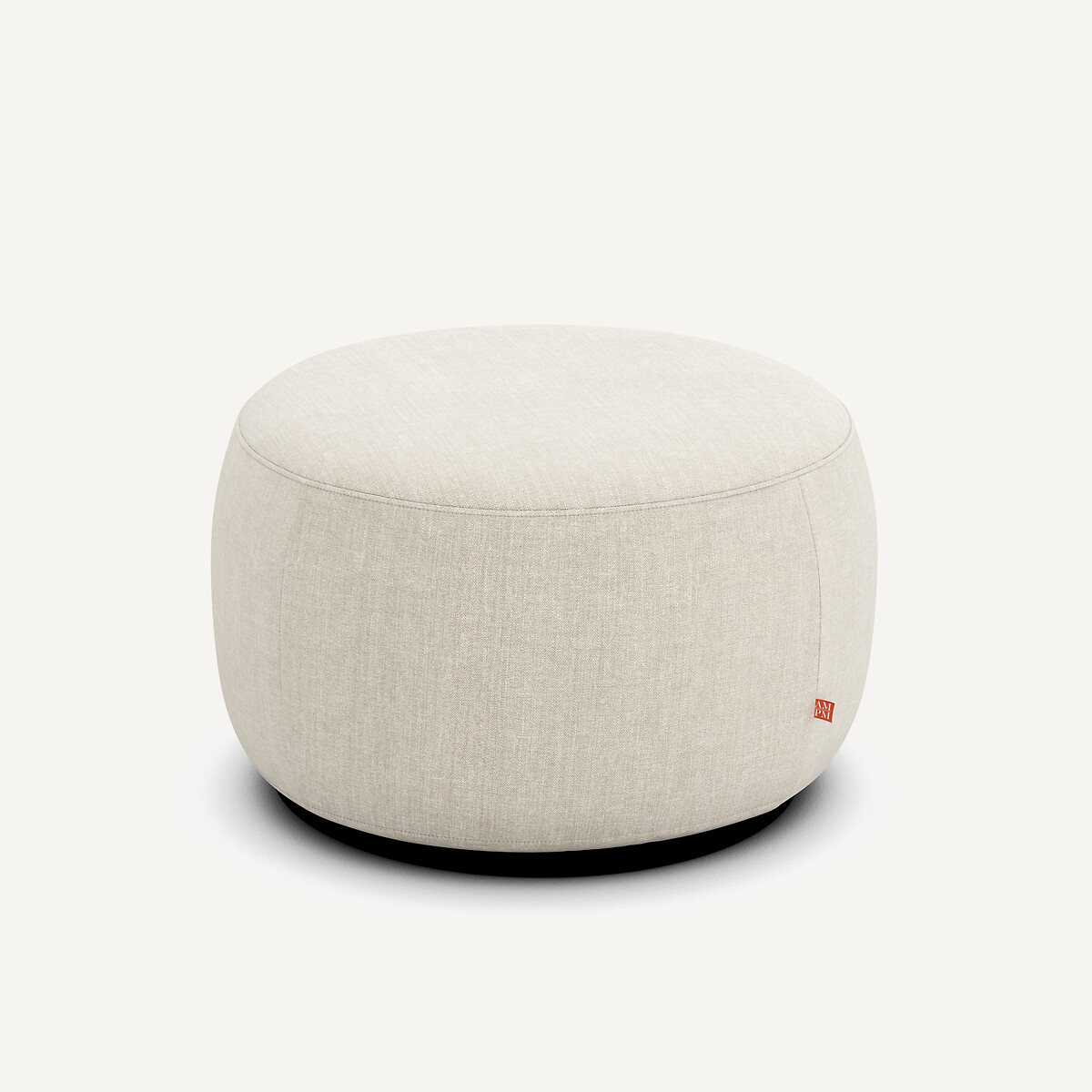 XL Υποπόδιο από βαμβάκι λίνο – Rosebury design E. Gallina Μ60xΠ60xΥ35cm