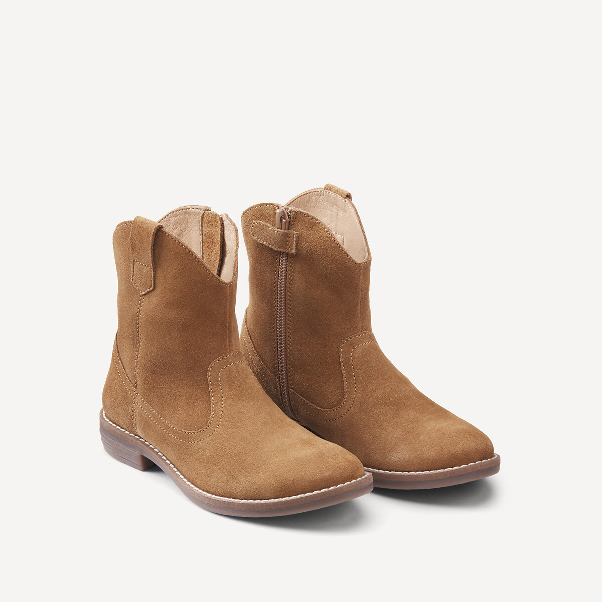 La Redoute Collections Μποτάκια από σουέτ δέρμα