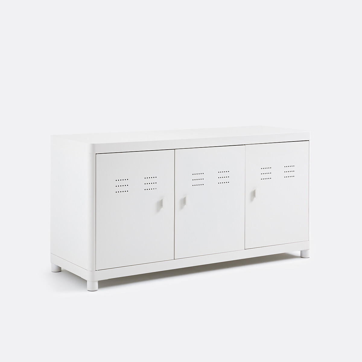 La Redoute Interieurs Μπουφές με 3 πόρτες από μέταλλο Μ50xΠ144xΥ74cm