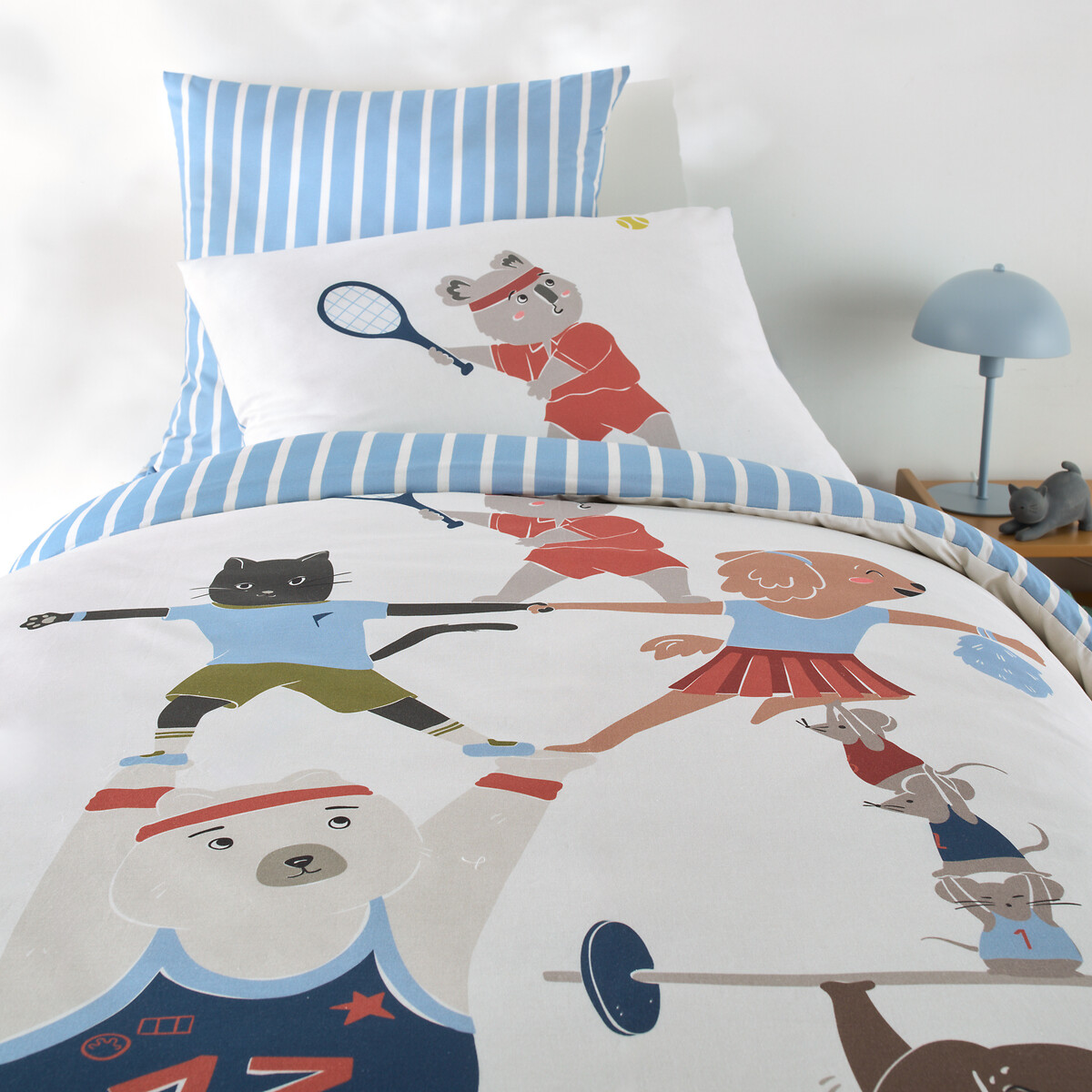 Παιδική παπλωματοθήκη από 30% ανακυκλωμένο βαμβάκι 140x200 cm