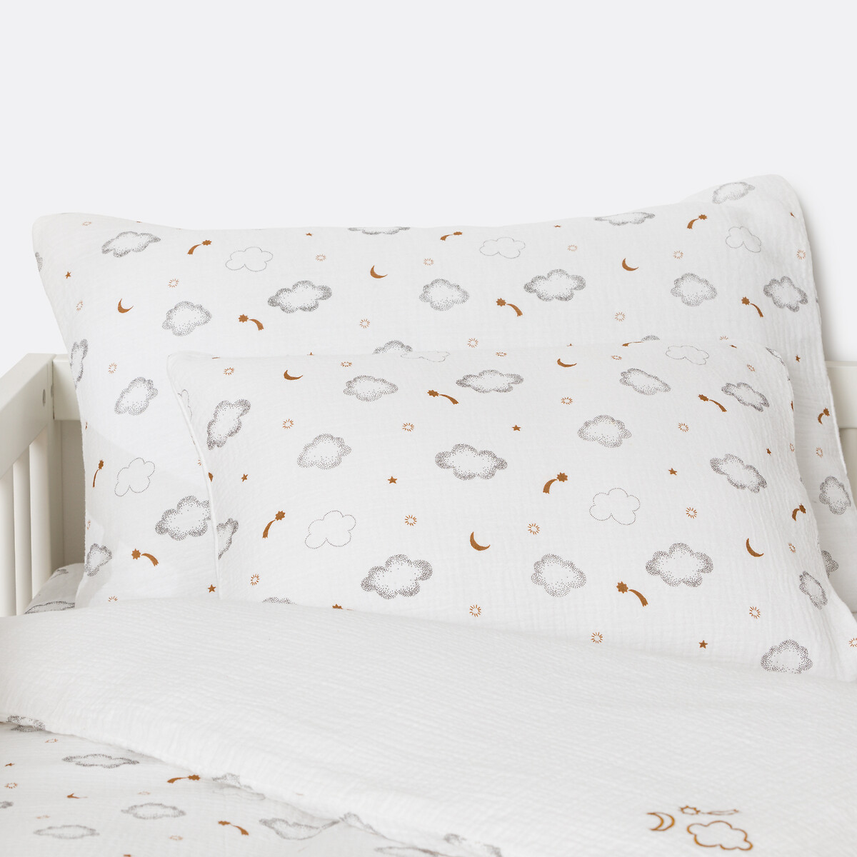 Βρεφική μαξιλαροθήκη από βαμβακερή γάζα 35x45 cm