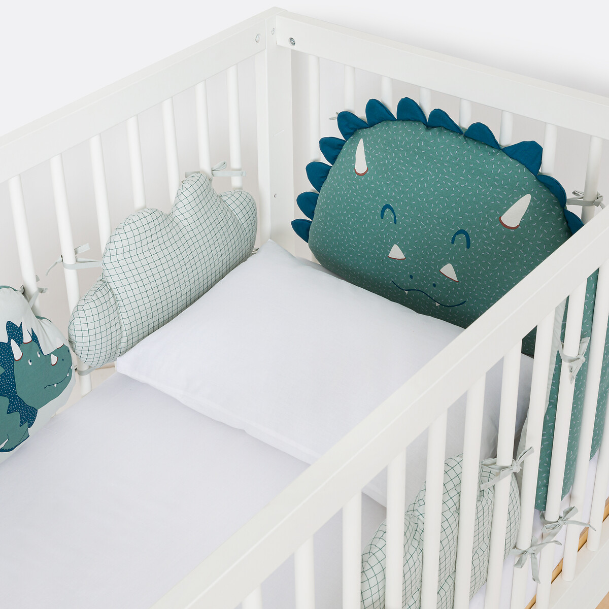 La Redoute Interieurs Προστατευτική πάντα κρεβατιού από περκάλι 180x40 cm