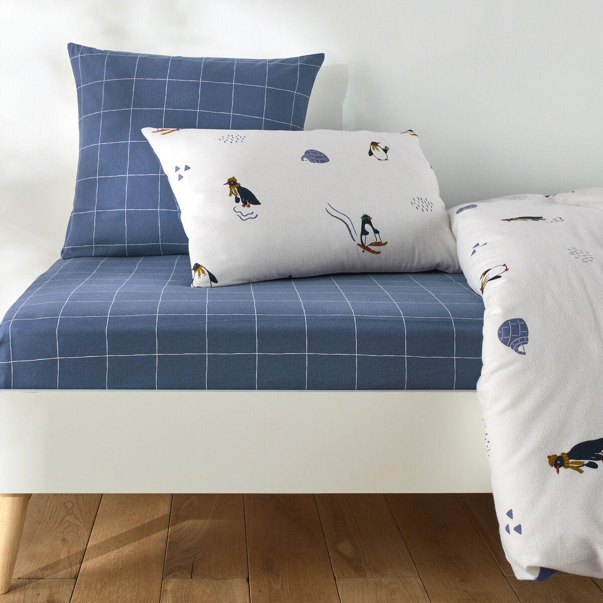 La Redoute Interieurs Παιδικό κατωσέντονο φανέλα με λάστιχο 25 εκ. 90x190 cm