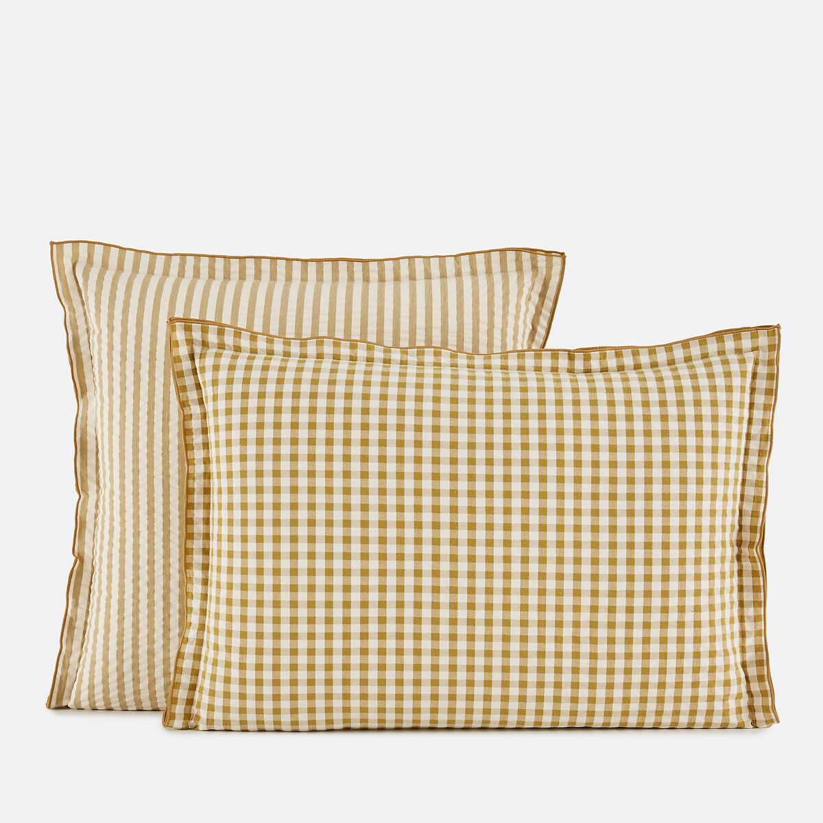 Μαξιλαροθήκη από βαμβακερό seersucker 50x70 cm
