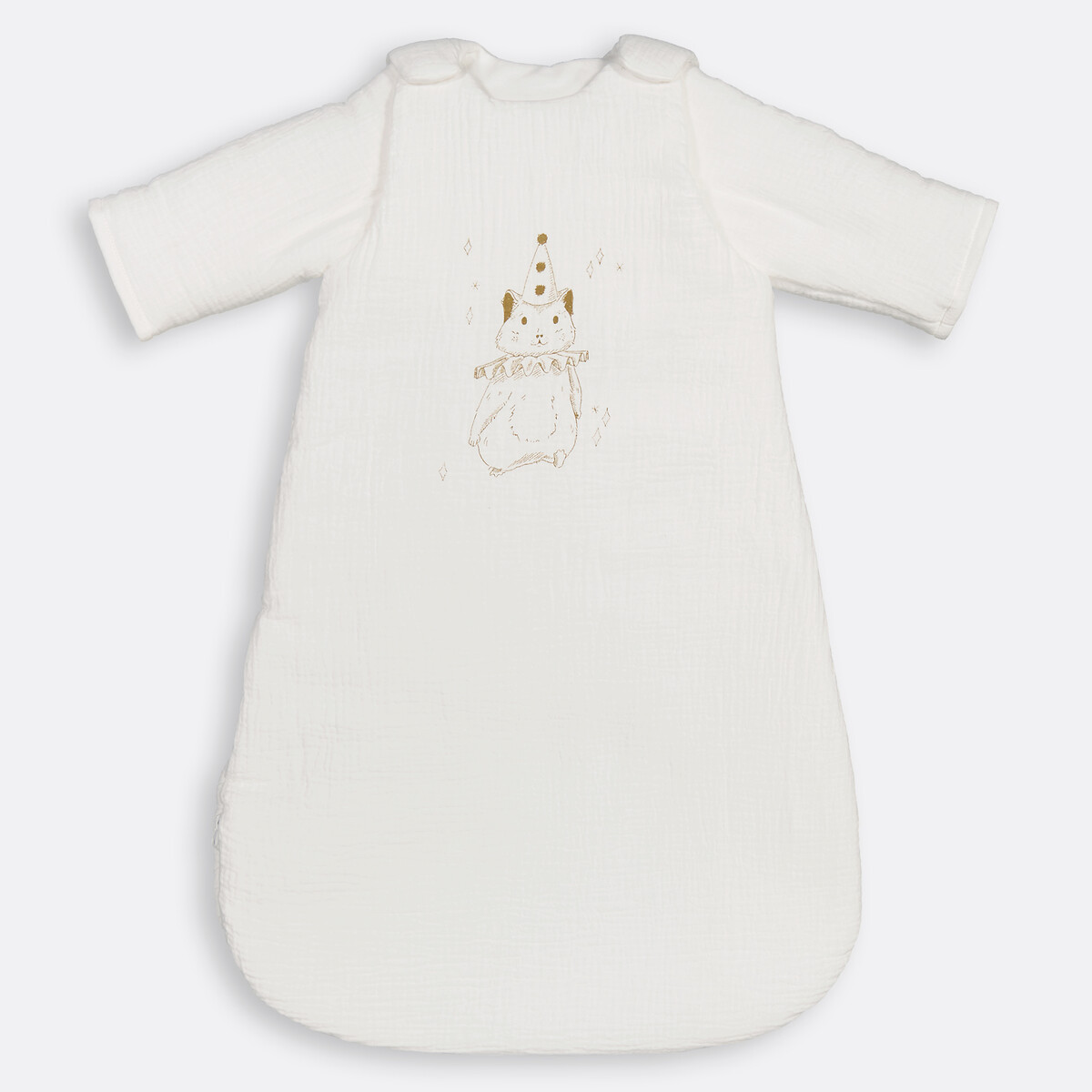 Χειμερινός υπνόσακος από βαμβακερή γάζα 0/6 μηνών