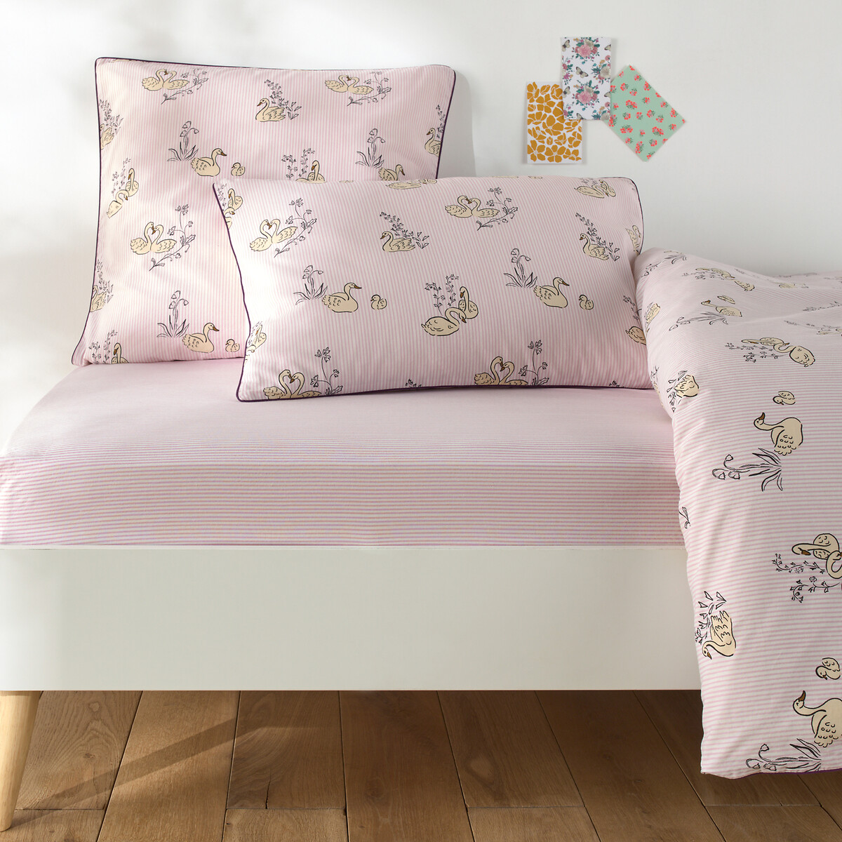 Παιδικό σεντόνι με λάστιχο 50% ανακυκλωμένο βαμβάκι 90x190 cm