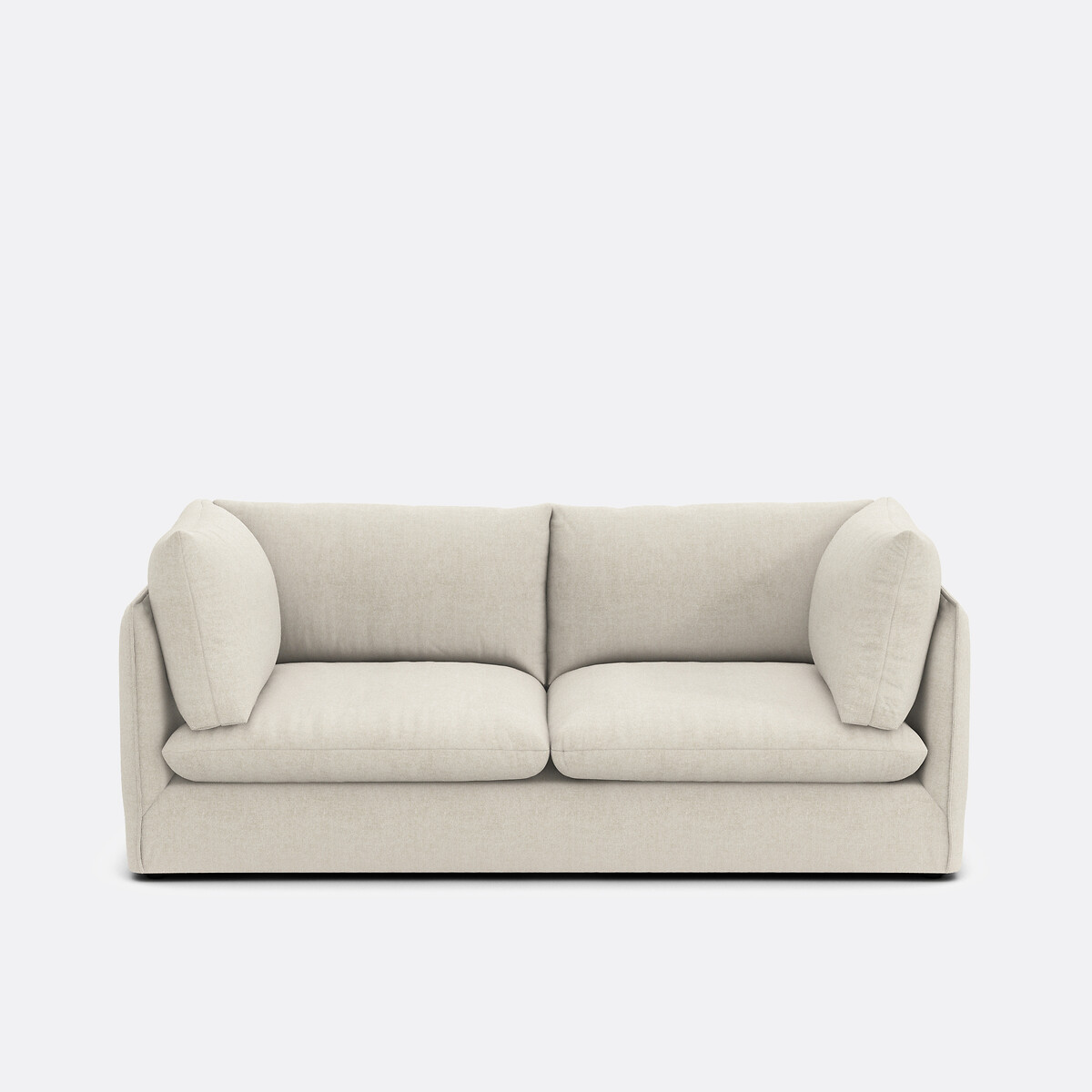 Τριθέσιος καναπές από πολυέστερ Μ105xΠ209xΥ86cm