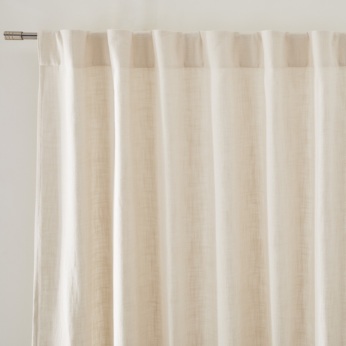 Κουρτίνα από βαμβάκι με κρυφές θηλιές 300x140 cm