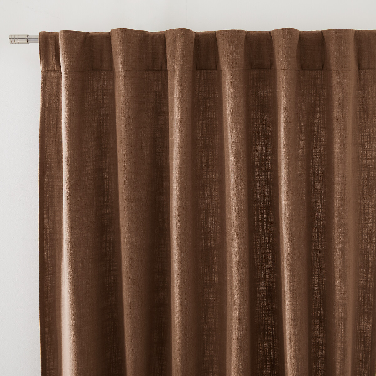 Κουρτίνα από βαμβάκι με κρυφές θηλιές 250x140 cm