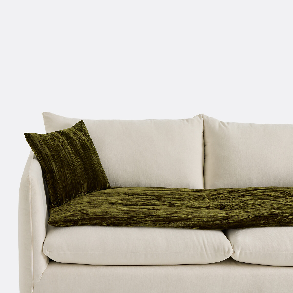 La Redoute Interieurs Βελούδινο στρώμα καθίσματος 60x180 εκ 60x180 cm