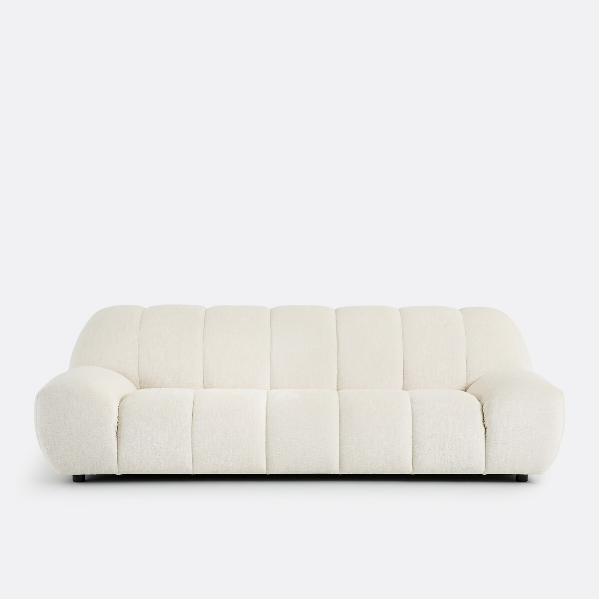 Τετραθέσιος καναπές από χοντρό βελούδο Μ106xΠ246xΥ79cm