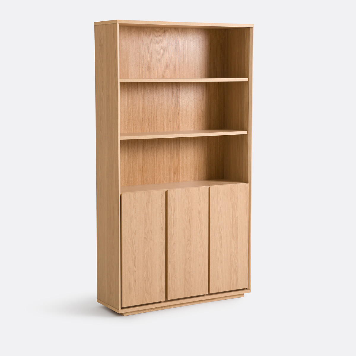 Βιβλιοθήκη με 3 ράφια και 3 πόρτες Μ35xΠ110xΥ200cm