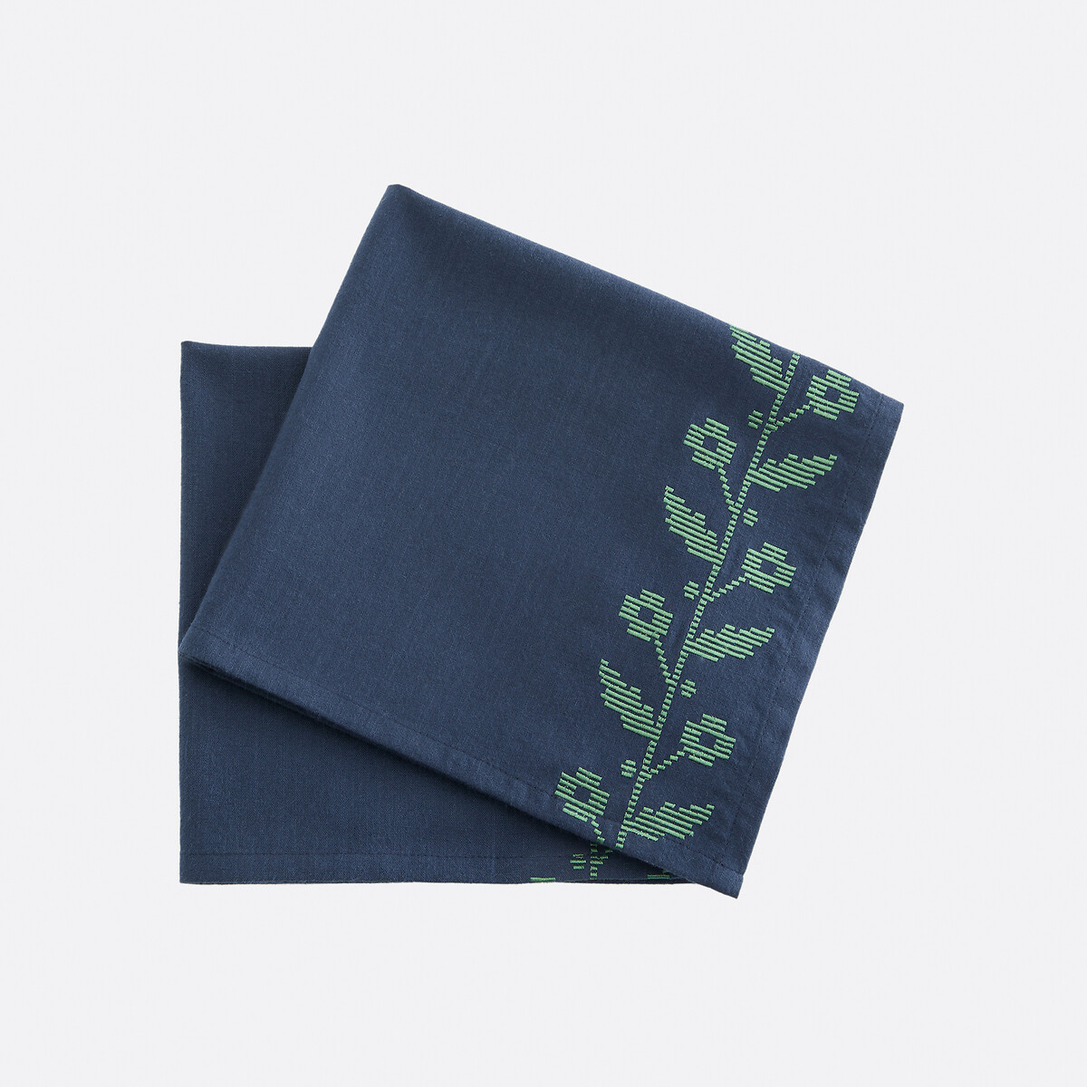 Πετσέτες τραπεζιού από πλυμένο βαμβάκι/βισκόζη 45x45 cm