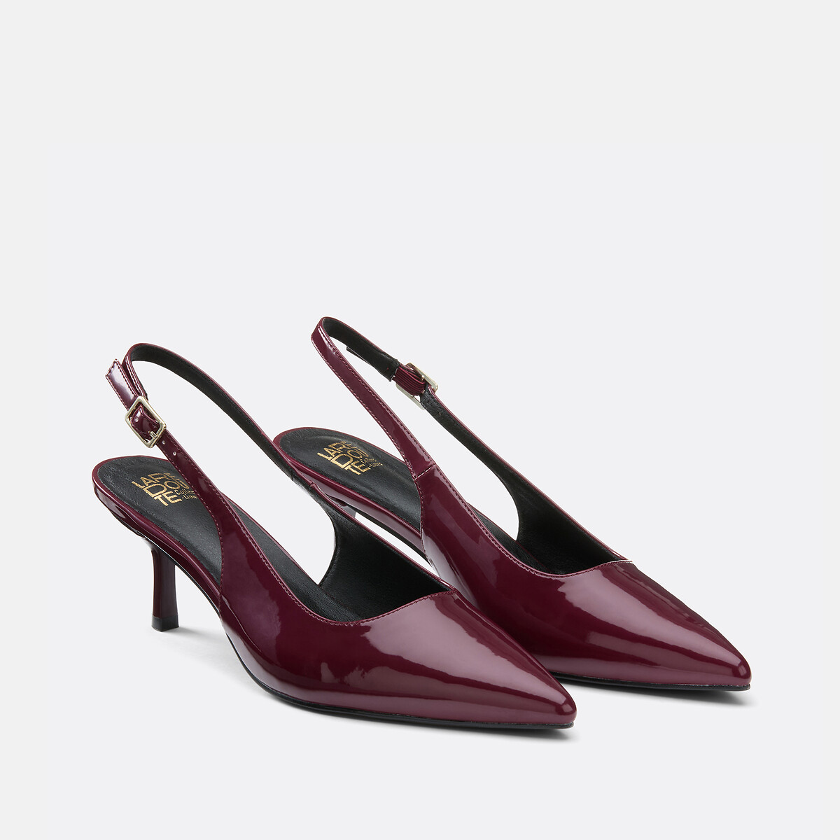 La Redoute Collections Γόβες λουστρίνι sling-back