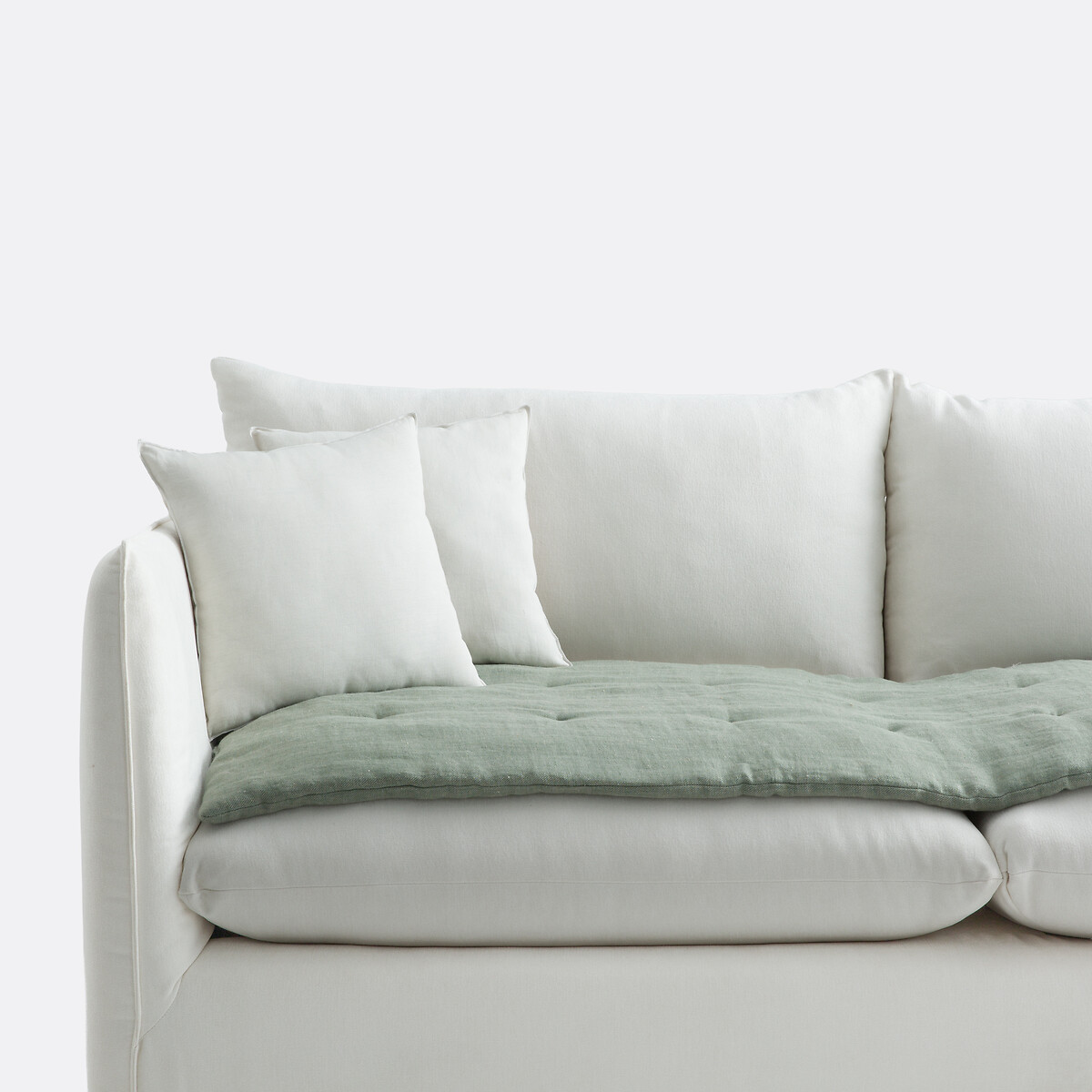 Στρώμα καθίσματος από λινό 60x180 cm