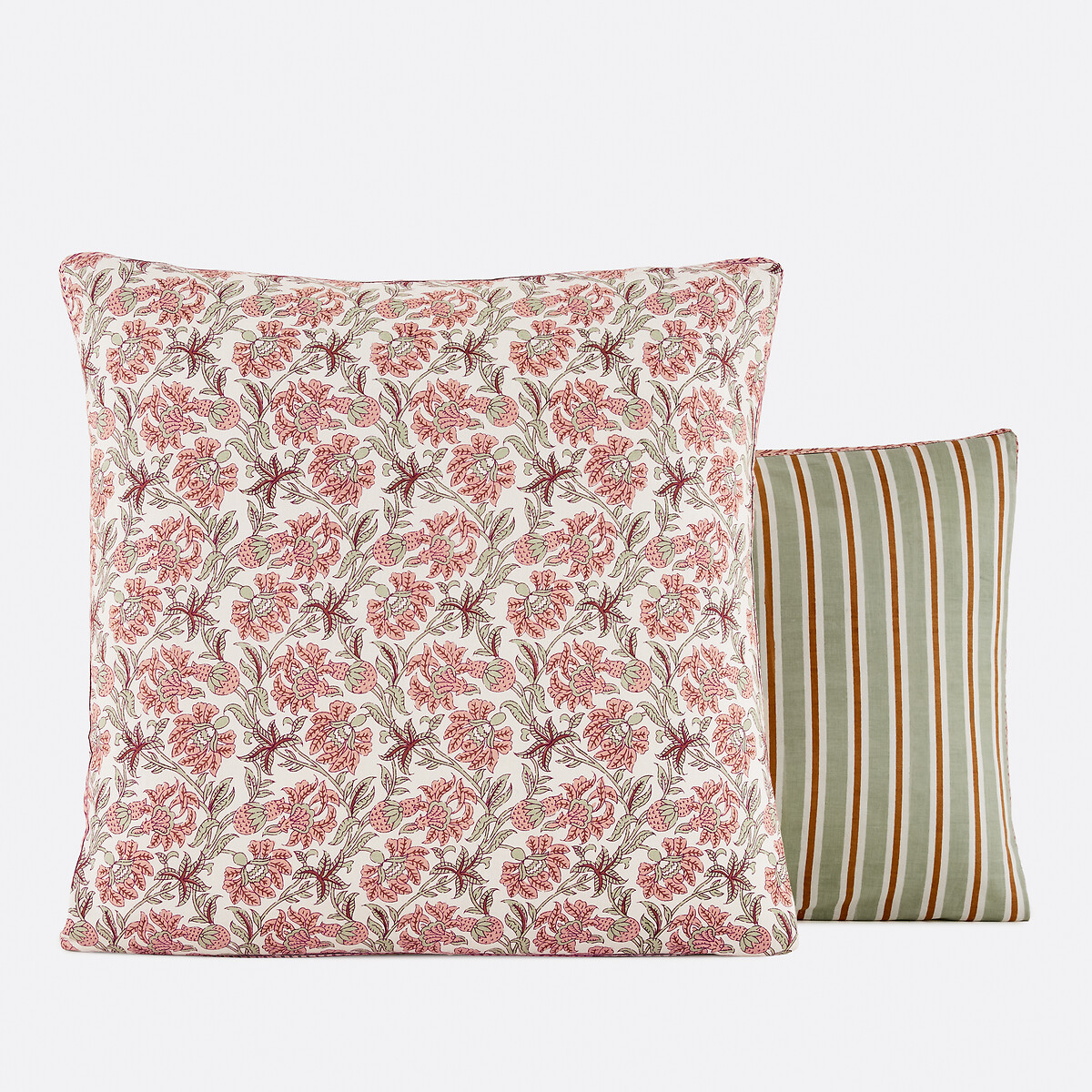 Μαξιλαροθήκη από πλυμένο βαμβάκι 63x63 cm